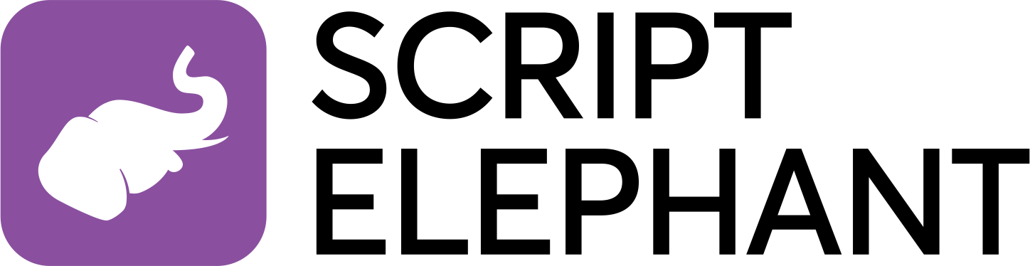 Script Elephant Logo